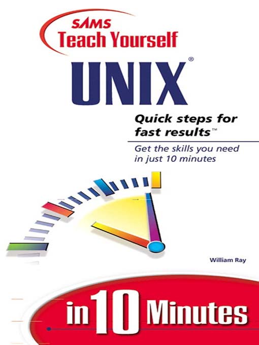 Cover image for Sams Teach Yourself UNIX® in 10 Minutes